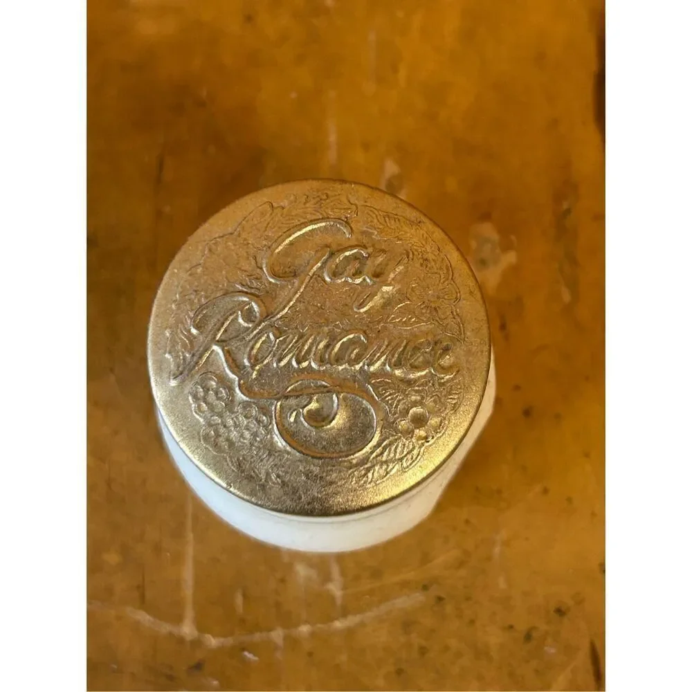 Vintage Gay Romance  Vanda Empty Cream Sachet Bottle Jar (8287)